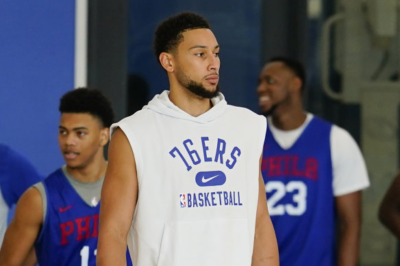 Ben Simmons was traded from the 76ers earlier this year.