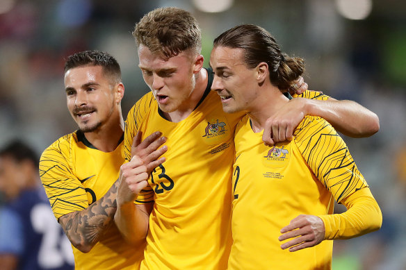 The Socceroos are four wins from four games so far in the qualifiers.