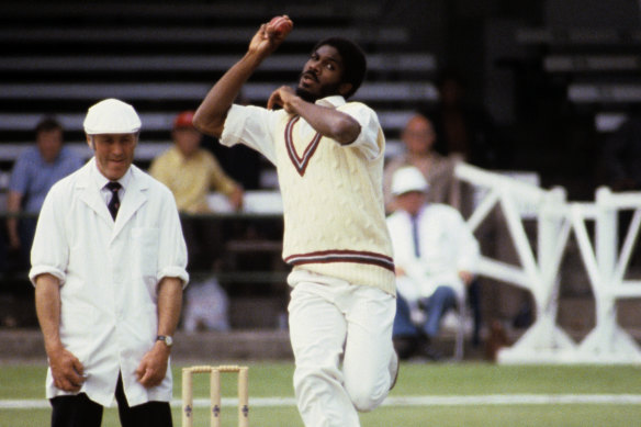 West Indies great Michael Holding.