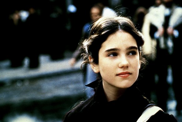 Jennifer Connelly in Once Up a Time in America, her first role on-screen role. 