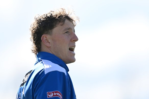 Kangaroos skipper Nick Larkey has opened up on his set-shot troubles.