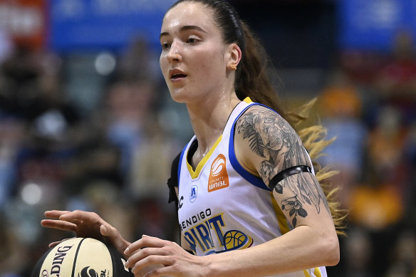 Basketballer Anneli Maley.