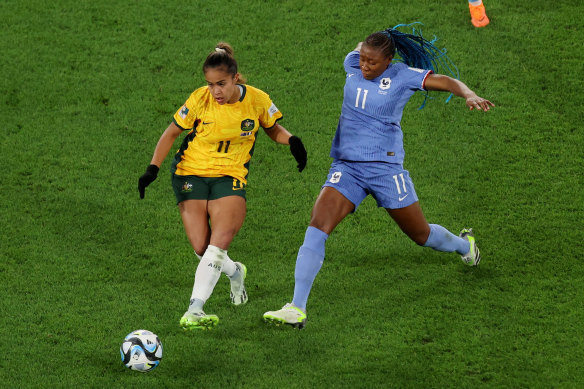 Mary Fowler is key to the Matildas’ lethal counterattack.