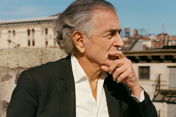 The writer and filmmaker Bernard Henri-Lévy.