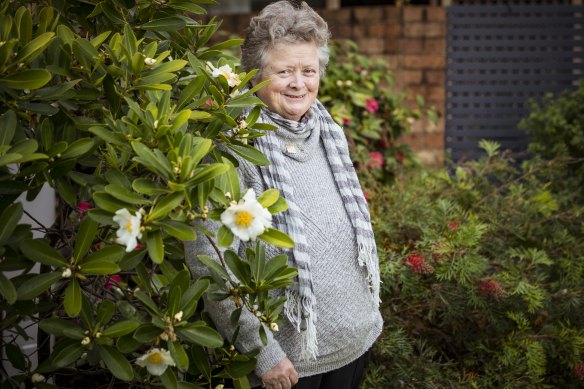 Mary McGowan has been honoured for the 40 years she has spent caring for children with cancer.