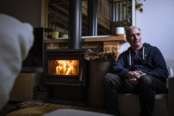 Danny Gelb plans to get rid of his home’s wood heater.