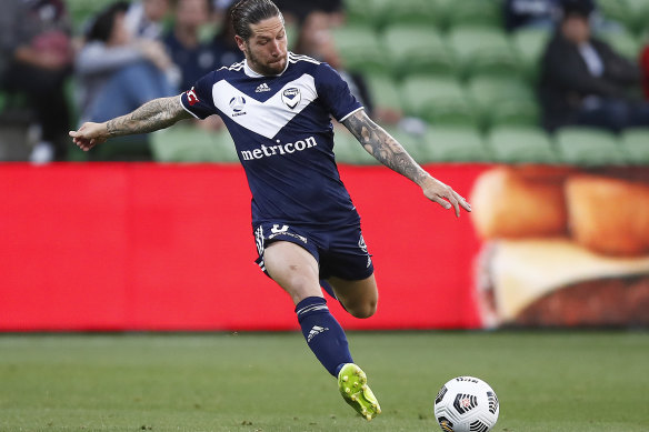 Jacob Butterfield says the heat plays a big part in the way the game is played in the A-League.