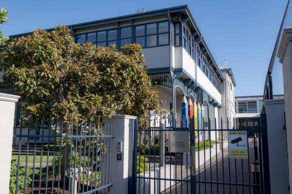 Geelong Grammar school campus in Toorak.