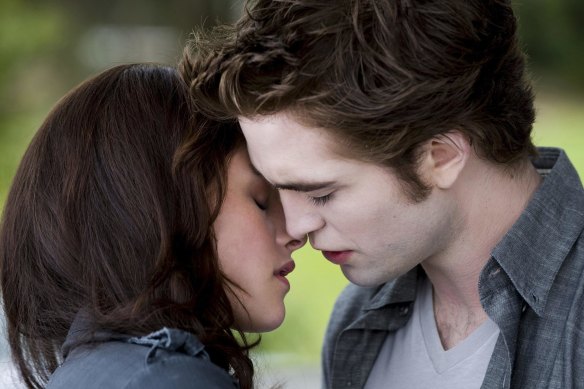 Edward (Robert Pattinson) and Bella (Kristen Stewart) share a tender moment in the film Twilight. In Midnight Sun there is as much actual sex as in Jane Austen's Mansfield Park.