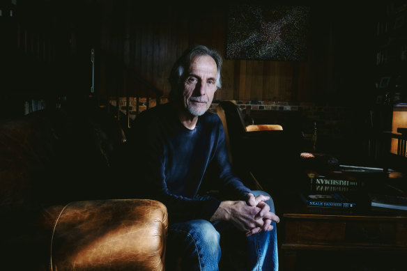 Screenwriter Jan Sardi at his home in Eltham.