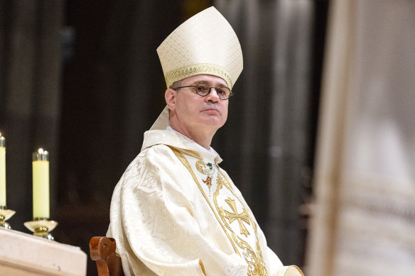 Melbourne Archbishop Peter Comensoli.