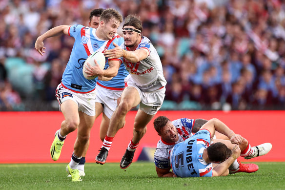 Sam Walker was rookie of the year during a remarkable first season in the NRL in 2021.