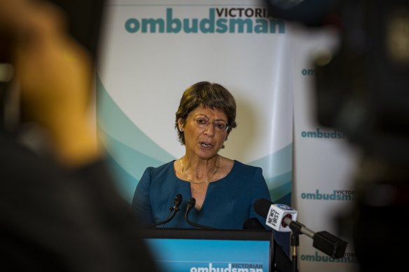 Victorian Ombudsman Deborah Glass announces the findings of her investigation into the state’s border permit scheme.