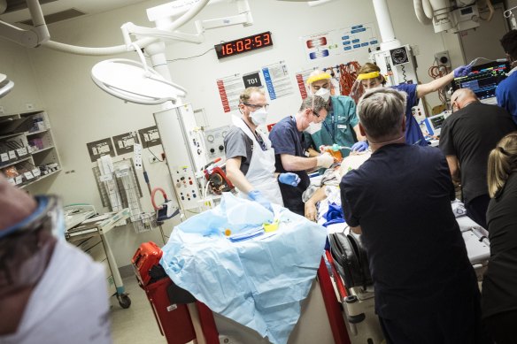 Emergency departments have come under severe stress as demand continues to rise.