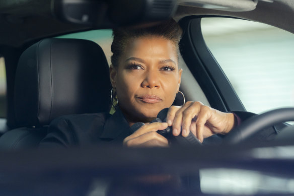 Queen Latifah in a scene from the reboot of The Equalizer.
