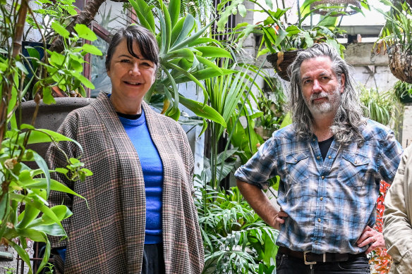 Bakehouse co-owners Helen Marcou and Quincy McLean at the studios in Richmond.