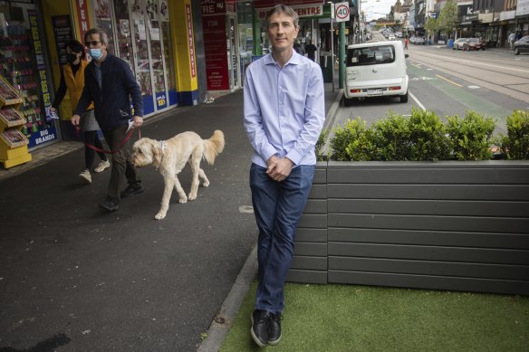 Researcher Chris De Gruyter says on-street parking should be converted where suitable.