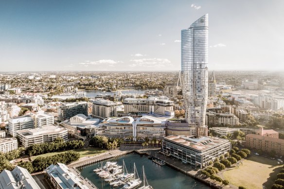 The government has not ruled out a new hotel and apartment tower in Pyrmont, after The Star's proposal was knocked back. 