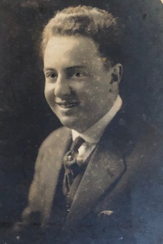 The writer's grandfather Bert Davis Klippel.