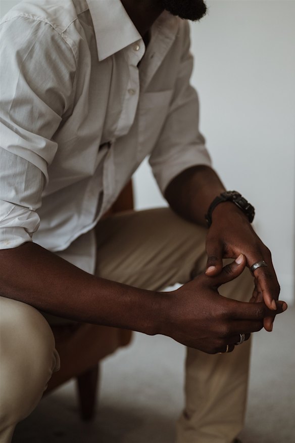 Bokeem, a male escort with the agency Her Confidant. 