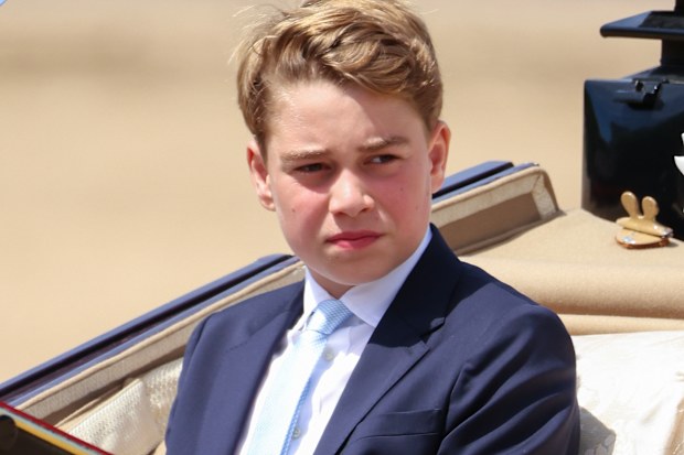 Prince George of Wales during Trooping The Colour on June 13, 2026 in London,