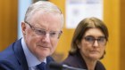 Former RBA governor Philip Lowe and successor Michele Bullock.