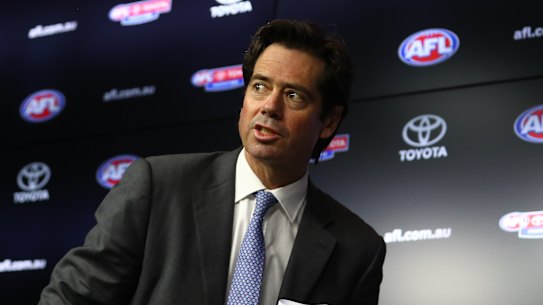 AFL CEO Gillon McLachlan announced on Wednesday night that the season would be going ahead.