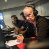 John McEnroe, Lleyton Hewitt and Todd Woodbridge commentate the Kokkinakis-Draper match.