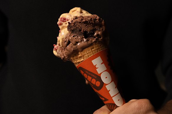 O brownie de chocolate amargo (foto) é um dos sabores que em breve será oferecido na Mondo.