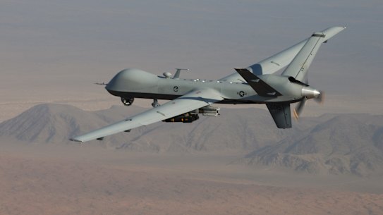 A Reaper drone. 