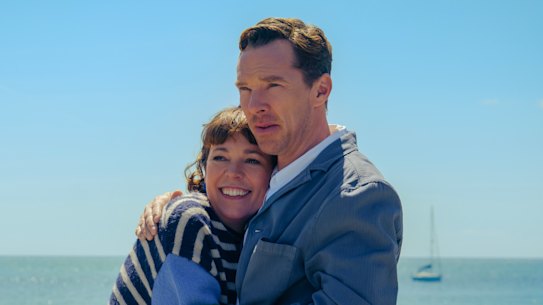 Olivia Colman and Benedict Cumberbatch in The Roses.