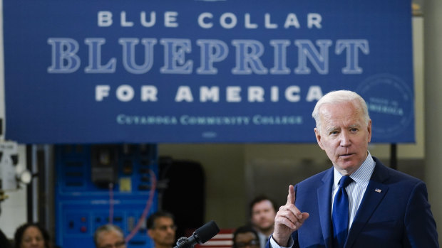Biden banks on $US3.6 trillion tax hike for the rich