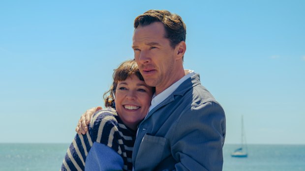 Olivia Colman and Benedict Cumberbatch in The Roses.