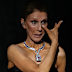 Dion wiped away tears as she made a grand return to performing.