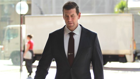 Ben Roberts-Smith arrives at the Federal Court in Sydney this week.
