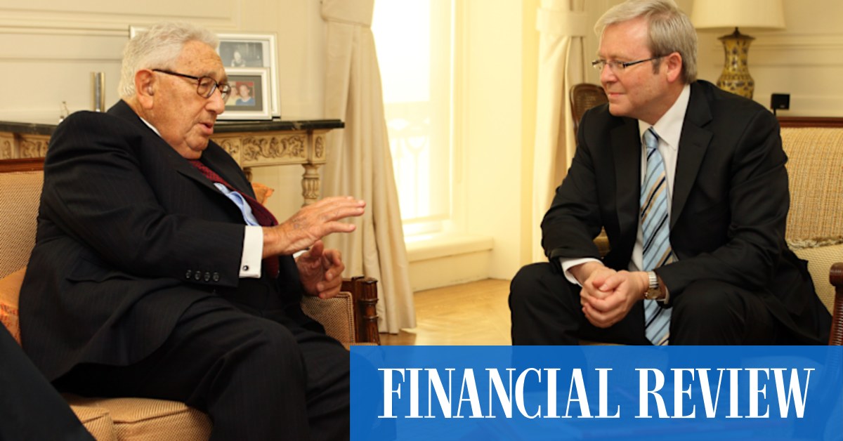 What Henry Kissinger told Kevin Rudd before flying to China this year - Vimarsana News