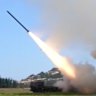 A missile is launched from an unspecified location in China in response to then US speaker Nancy Pelosi’s visit to Taiwan in August 2022.