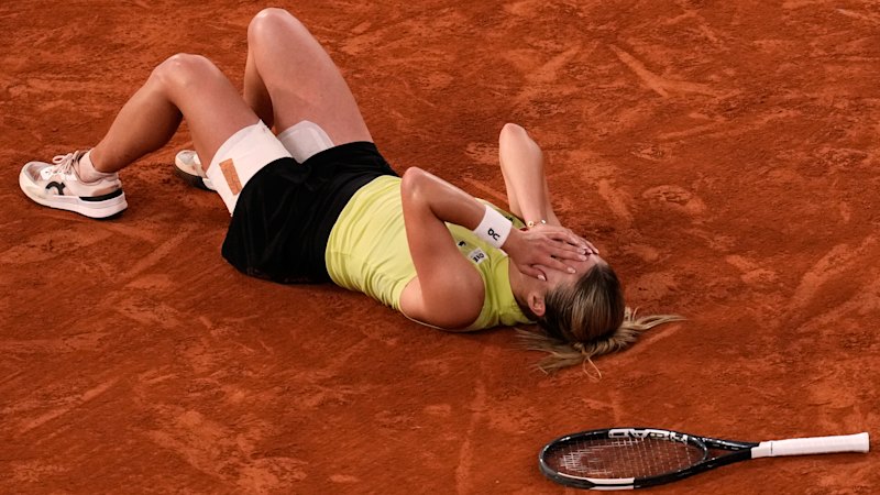 ‘Like a dream’: Polish qualifier books historic Roland-Garros final against teen queen