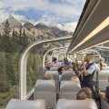 Otherworldly vistas appear through the glass-dome roof at every turn.