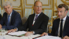 BlackRock CEO Larry Fink met with French President Emmanuel Macron last year to discuss ways to combat climate change.