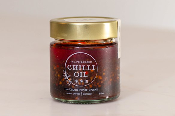 TBC para óleo de pimenta Grape Garden.