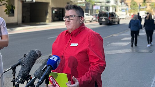 QNMU secretary Sarah Beaman called BlueCare’s justification of the cuts “a cop out”.