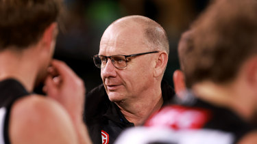 Port Adelaide coach Ken Hinkley.