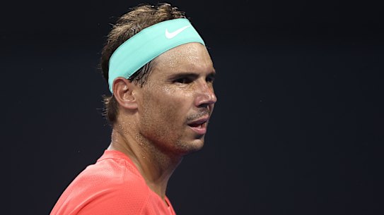 Rafael Nadal is out of the Australian Open.