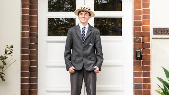 Oliver Miller is a year 8 a boarder from Orange NSW