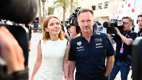 Geri and Christian Horner show a united front in Bahrain.