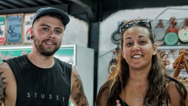 Rosa Hughes and her boyfriend Jake Rodgers are British tourists staying in Kuta.