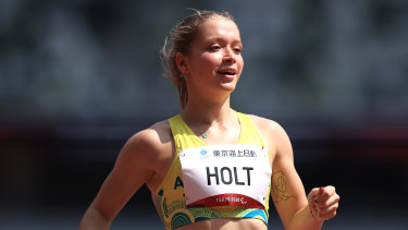 Isis Holt picked up a silver medal on Friday in the women’s T35 100m final. 