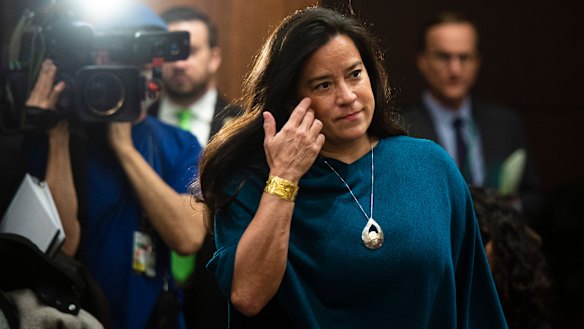 Canada's former attorney-general Jody Wilson-Raybould appeared before Canada's parliamentary committee on justice before Mr Butts.