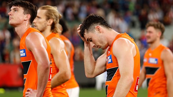 The Giants were struggling for answers on Saturday night.